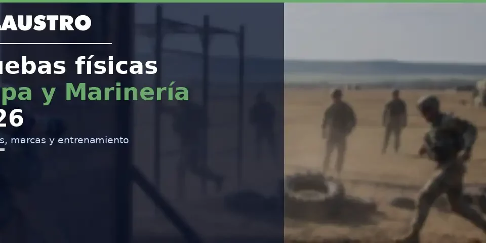 Pruebas físicas Tropa y Marinería 2026 – Academia Claustro Pruebas físicas Tropa y Marinería 2026 - Academia Claustro Sevilla